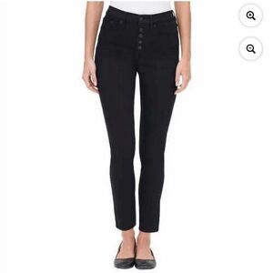 Calvin Klein Jeans High Rise Black Denim 5 Button | 31 W